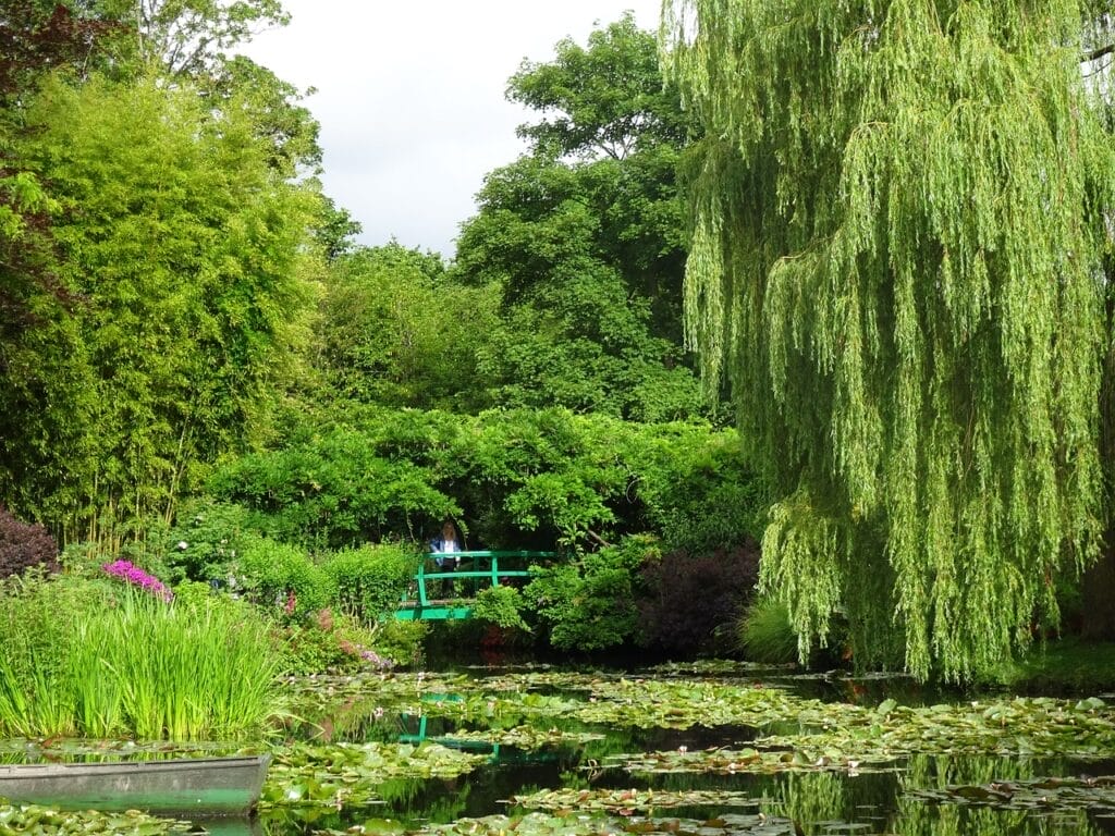 Monet's Lily Pond in Giverny, France, a wonderful destination for a day trip from Paris.