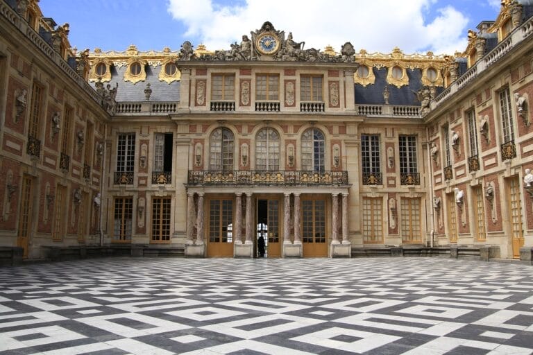 Entrance of Palace of Versailles