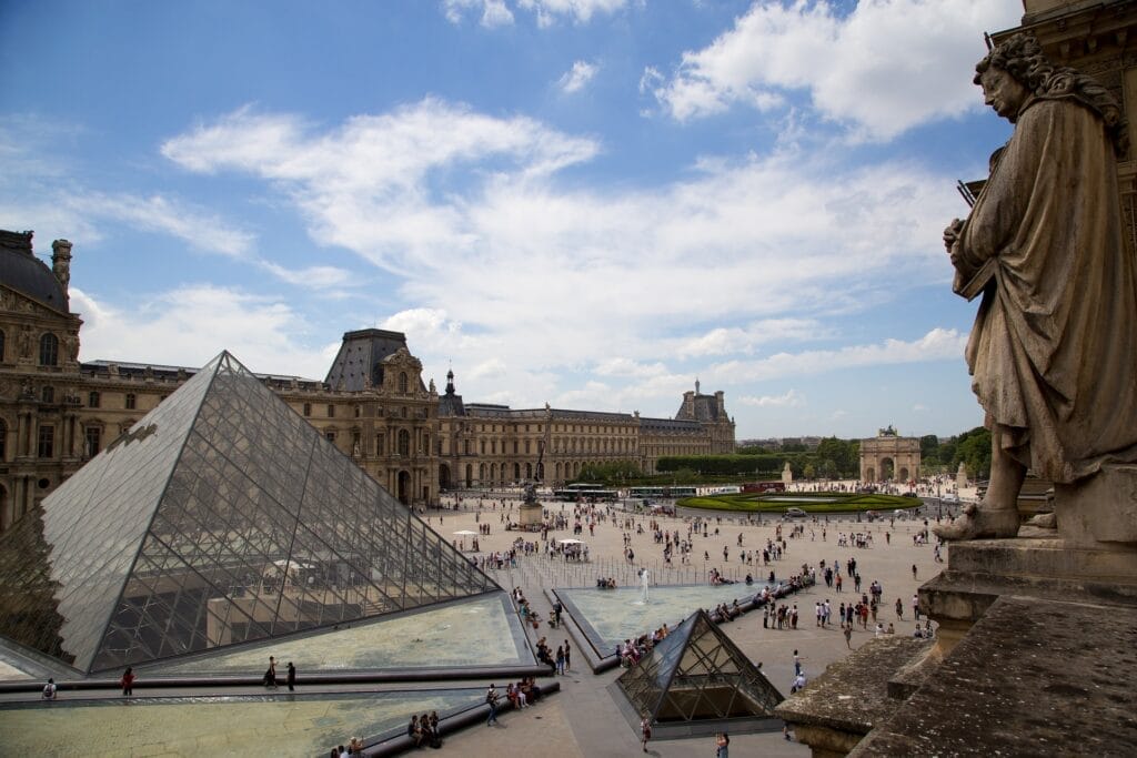 Louvre museum in Paris