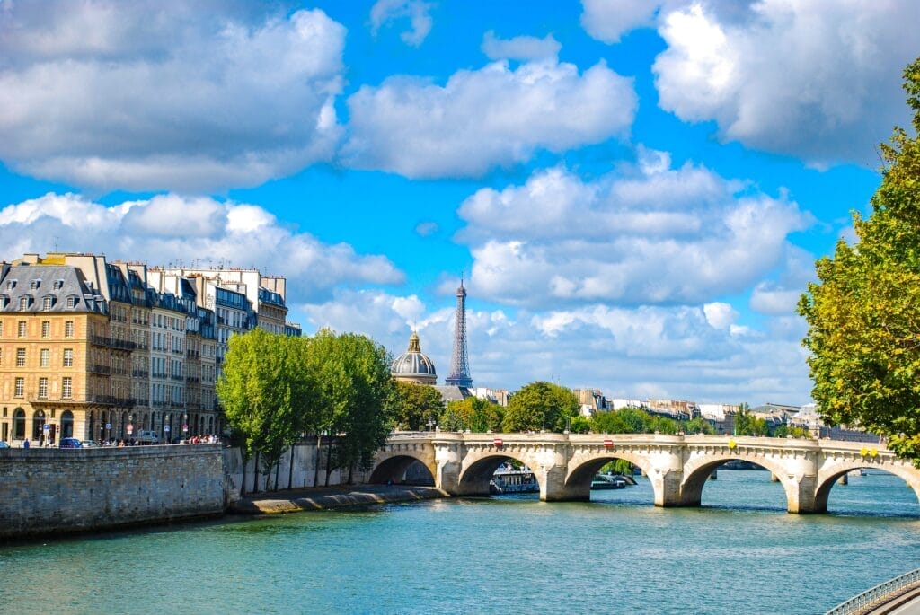 Seine River, a boat cruise is a must-do during a 2 day Paris itinerary.